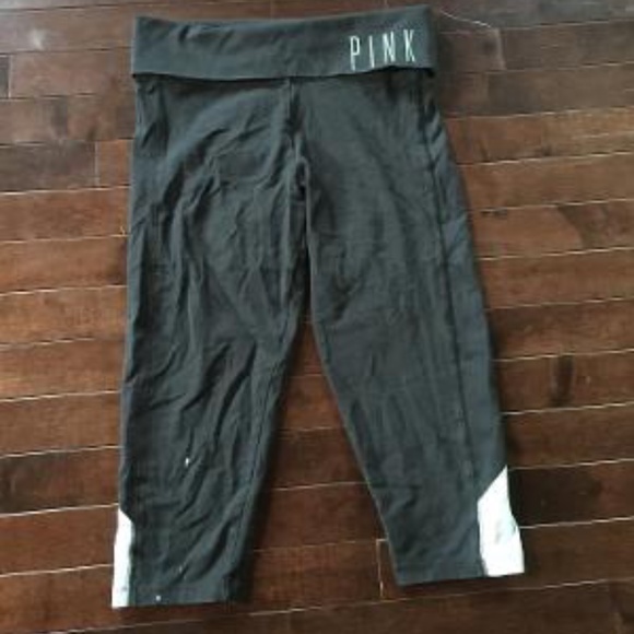 PINK Capri Leggings - Picture 1 of 3